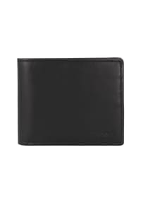 FOSSIL Derrick - Derrick Geldbörse RFID Schutz Leder 12 cm - black