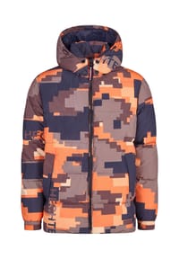 HECHTER PARIS - Steppjacke Pixel mit abnehmbarer Kapuze - orange