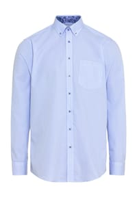 seidensticker - Business-Hemd, Regular-Fit, Button-Down-Kragen, für Herren - 11 HELLBLAU