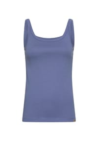 camel active - Figurbetontes Top aus reiner Baumwolle - Gelb