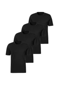 s.Oliver - Unterhemd / Shirt Kurzarm 4er Pack Basic - Marine