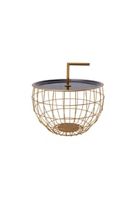 Kayoom - Beistelltisch Art Deco 545 in schwarz - schwarz