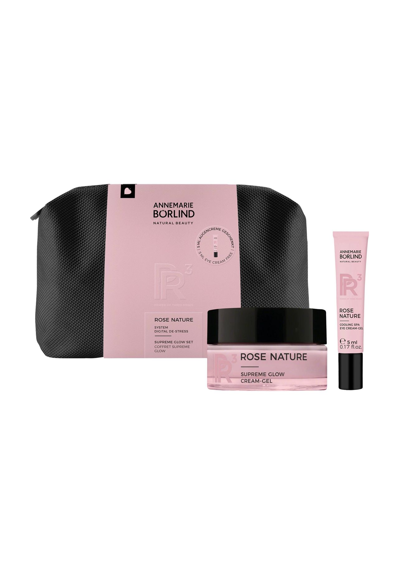 ANNEMARIE BÖRLIND ROSE NATURE SUPREME GLOW SET | GALERIA 