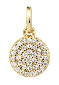 XENOX - Damen Anhänger, 925er Silber - GELBGOLD