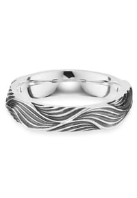 caї - Ring 925/- Sterling Silber - weiß