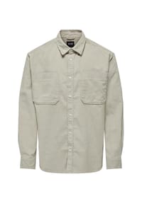ONLY & SONS - Hemd ALP Langarmhemd - beige