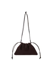 KAZAR STUDIO - Dunkelbraune Tasche aus weichem Wildleder - Dunkelbraun