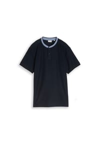 TOM TAILOR - Polohemd, Stehkragen, für Herren - 10348 GARDEN WHITE