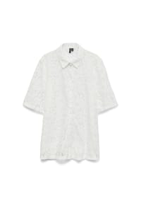 VERO MODA® - Hemdbluse, Spitze, für Damen - 175598001 SNOW WH