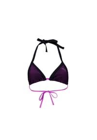 PUMA® - Bikini-Oberteil Enjoy Water, Neckholder, für Damen - 002 ELEC.ORCHI/BLK