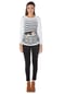M.M.C. Umstandslangarmshirt Baby Flucht mit Motiv Bild 2