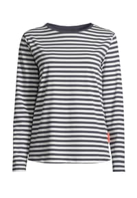 salzhaut - Sweatshirt KANT - RINGEL - Navy Offwhite