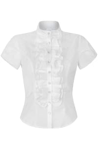 STOCKERPOINT - Dirndlbluse Melly, Rüschen, für Damen - CREME