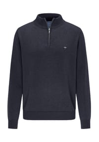 FYNCH-HATTON® - Pullover, Baumwolle, Logo-Stickerei, für Herren - 936  STEEL