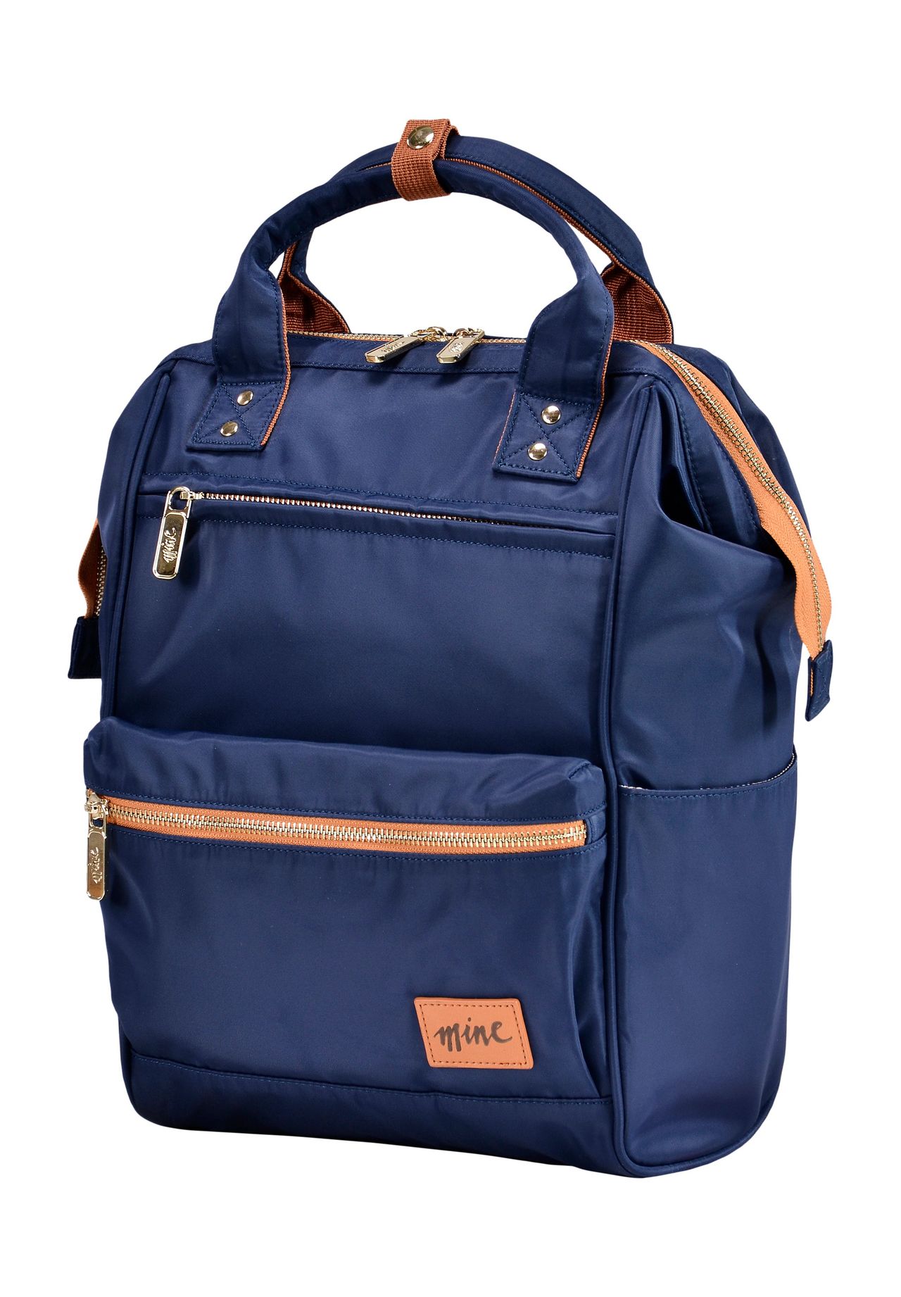 mine BROMBEERE Rucksack, Logo-Patch, Laptopfach, RFID-Schutz | GALERIA