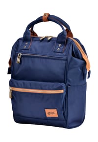 mine BROMBEERE Rucksack, Logo-Patch, Laptopfach, RFID-Schutz Bild 1