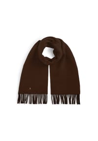 TOMMY HILFIGER - Wollschal, Fransen, für Damen - GT7 BROWN
