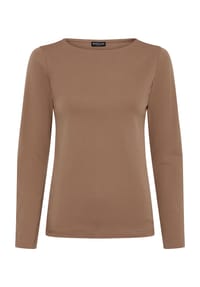 MANGUUN collection - Langarmshirt, Baumwolle, für Damen - 1 BLACK