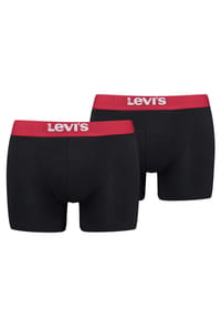 Levi's® - Pants, 2er-Pack, Logo-Gummibund, für Herren - 005 BLACK