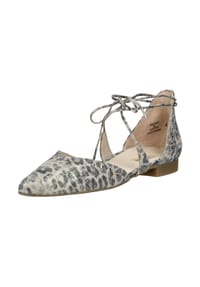 paul green - Veloursleder Ballerinas - Leopard
