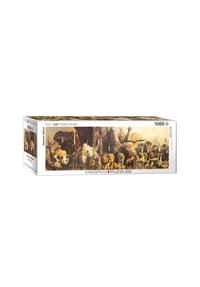 eurographics - Puzzle Tiere der Arche Noah, 1000 Teile Panorama, 96 x 32 cm - 