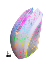 S&T DESIGN - RGB Gaming Maus kabellos Bluetooth Funk - 