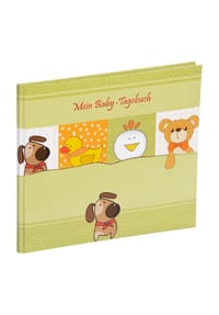 PAGNA® - Babytagebuch "Unser Schatz" - GRÜN