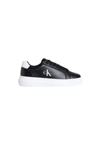 Calvin Klein - Sneaker, Leder, für Damen - 1WBRIGHT WHITE/B