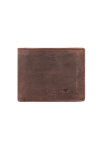 TOM TAILOR - Ron Ron Geldbörse RFID Schutz Leder 10 cm - black
