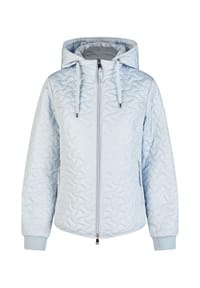 BARBARA LEBEK - Steppjacke Damen mit abnehmbarer Kapuze - Hellblau