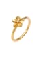 Nenalina Ring Frangipani Blüte Blume Zirkonia 925 Silber Bild 1