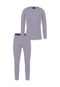 normani® - Damen Merino Unterwäsche-Set Mandurah/Perth - Anthrazit