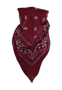 normani® - 3 Bandana Kopftuch - Beige/Schwarz