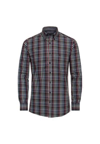 CASAMODA - Freizeithemd, Comfort Fit, Langarm, Button-Down-Kragen, für Herren - 400 ROT