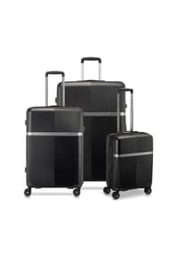 RONCATO Airglam - Airglam 4 Rollen Kofferset 3-teilig mit Dehnfalte - grigio perla
