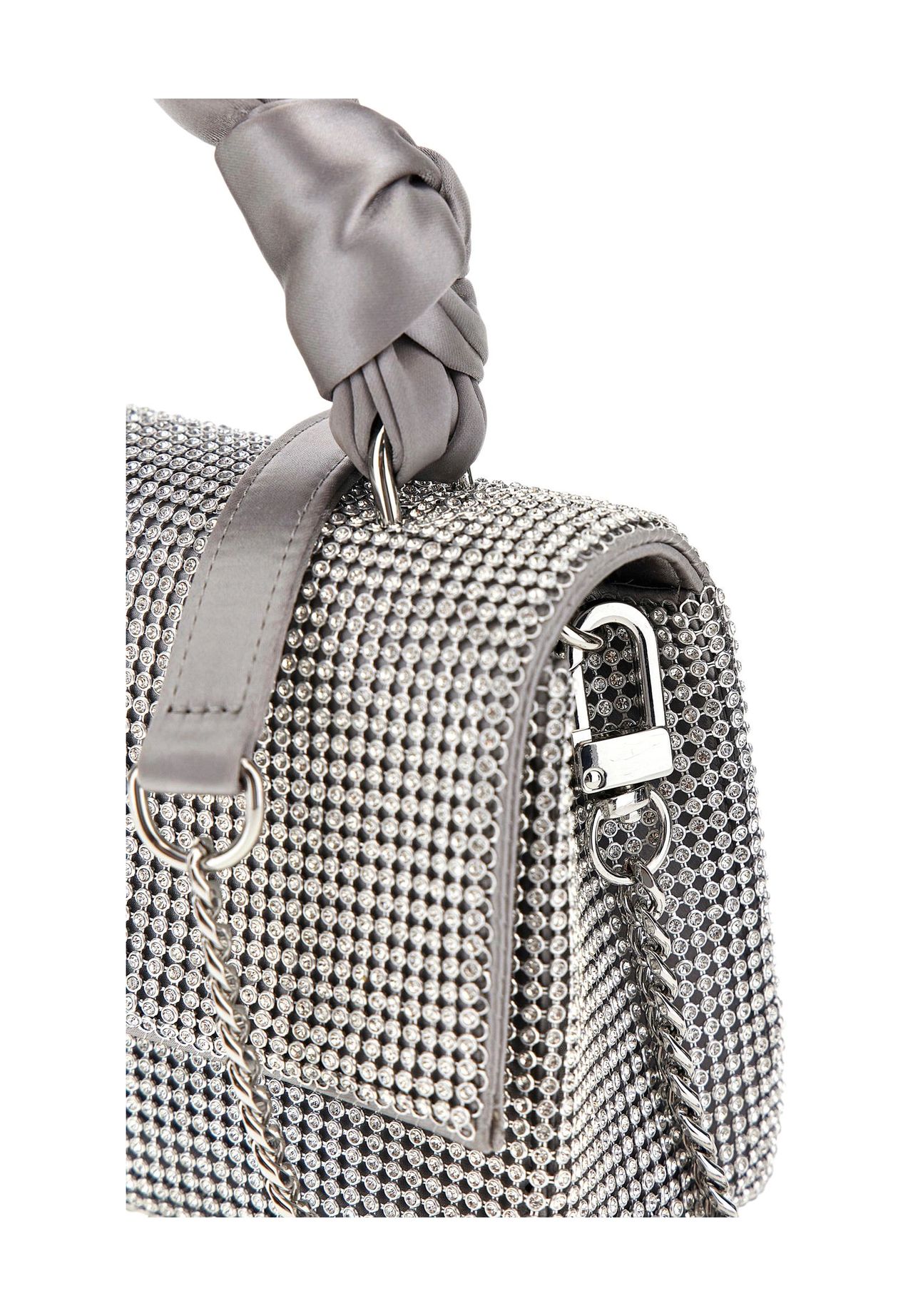 GUESS Henkeltasche, Strass, Magnetverschluss, für Damen | GALERIA
