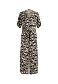 BETTY BARCLAY - Jumpsuit mit Eingrifftaschen - Schwarz/Beige