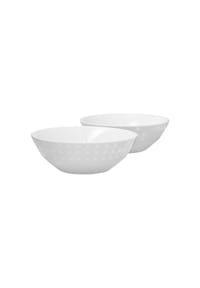 JOOP! Schalen-Set "Faded Cornflower", 2-teilig - Faded Cornflower - WEISS