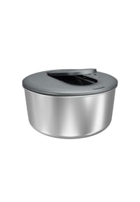 zyliss® - Swift Dry Salatschleuder Edelstahl L - Beluga Grey