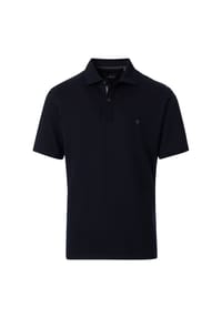 CASAMODA - Poloshirt, Baumwoll-Mix, Logo-Stickerei, für Herren - 102 BLAU