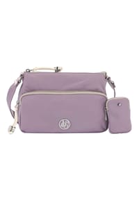 JOOP! JEANS - Damen Handtasche - Lietissimo Jasmina Shoulderbag shz, Reißverschluss, Logo, Schriftzug, einfarbig - Lila