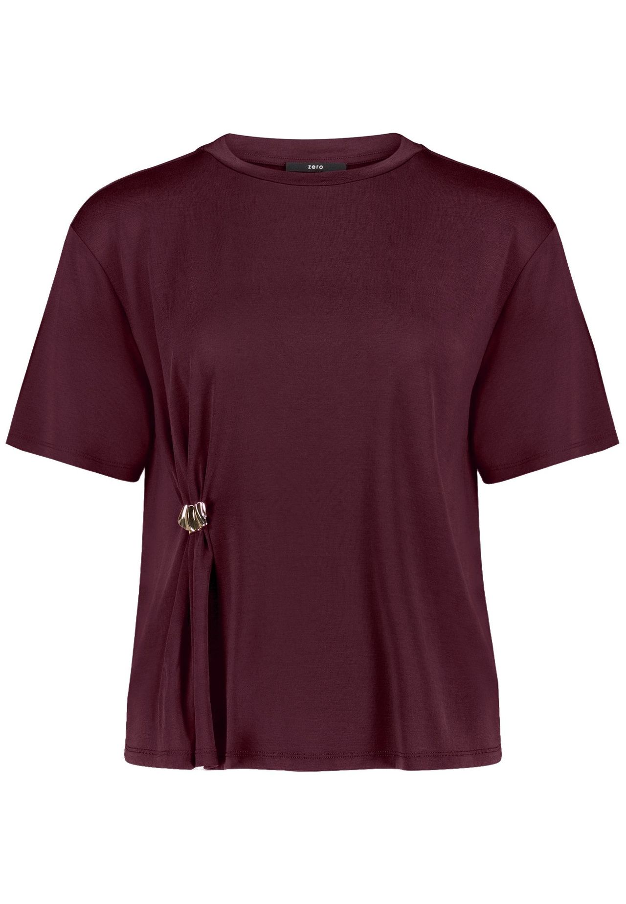 Zero Shirt, Halbarm, FüR Damen, Rot, 42