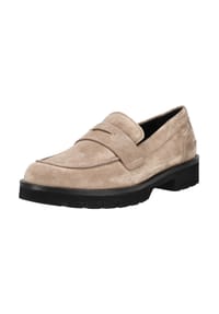 hōgl - Veloursleder Slipper - Taupe