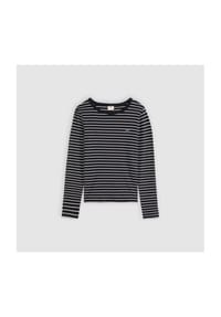 Levi's® - Langarmshirt, Rundhals, für Damen - 34 SCHWARZ