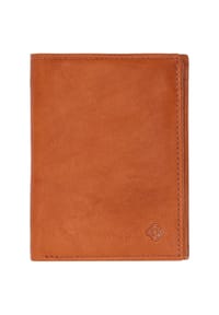 GALERIA - Brieftasche, Leder, Reißverschlussfach - TAN/COGNAC