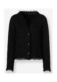 heine - Strickjacke - schwarz