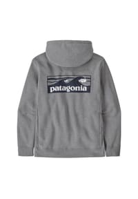 patagonia® - Hoody Boardshort Logo Uprisal Gravel Heather - grau