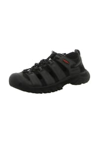 KEEN - Outdoorsandalen "Targhee III", Leder, wasserfest, für Herren - GREY/BLACK