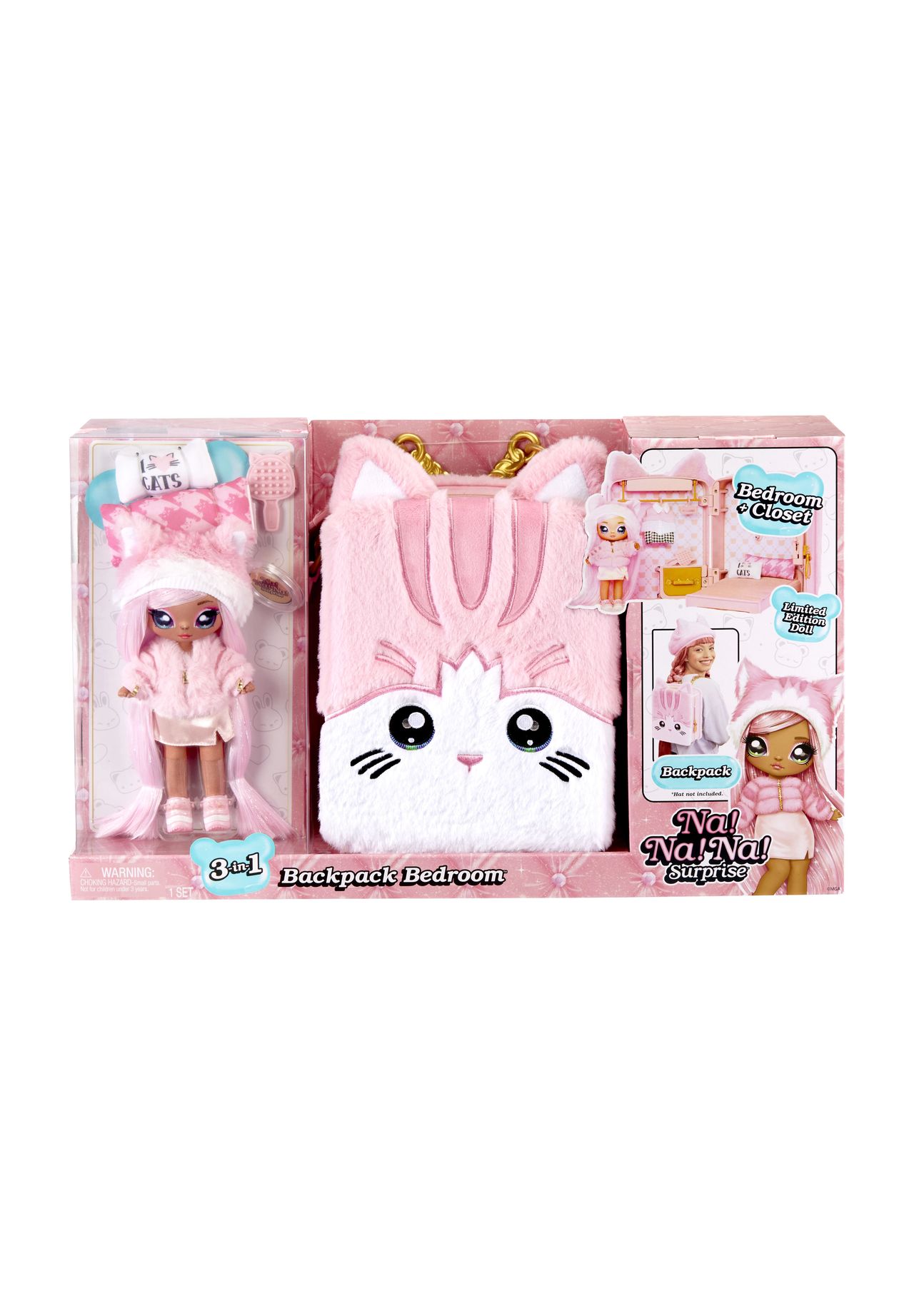 Na na na surprise doll 3 in 1 backpack hotsell