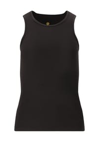 ENDURANCE ATHLECIA - Top Tinashe im schnelltrocknenden, gerippten Design - 1001 Black